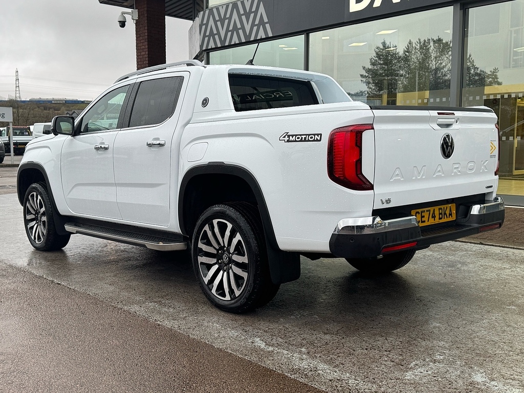 Volkswagen Amarok Tdi 3.0 V6 Aventura 240Ps 1 Owner 2 Keys With 360 White #4