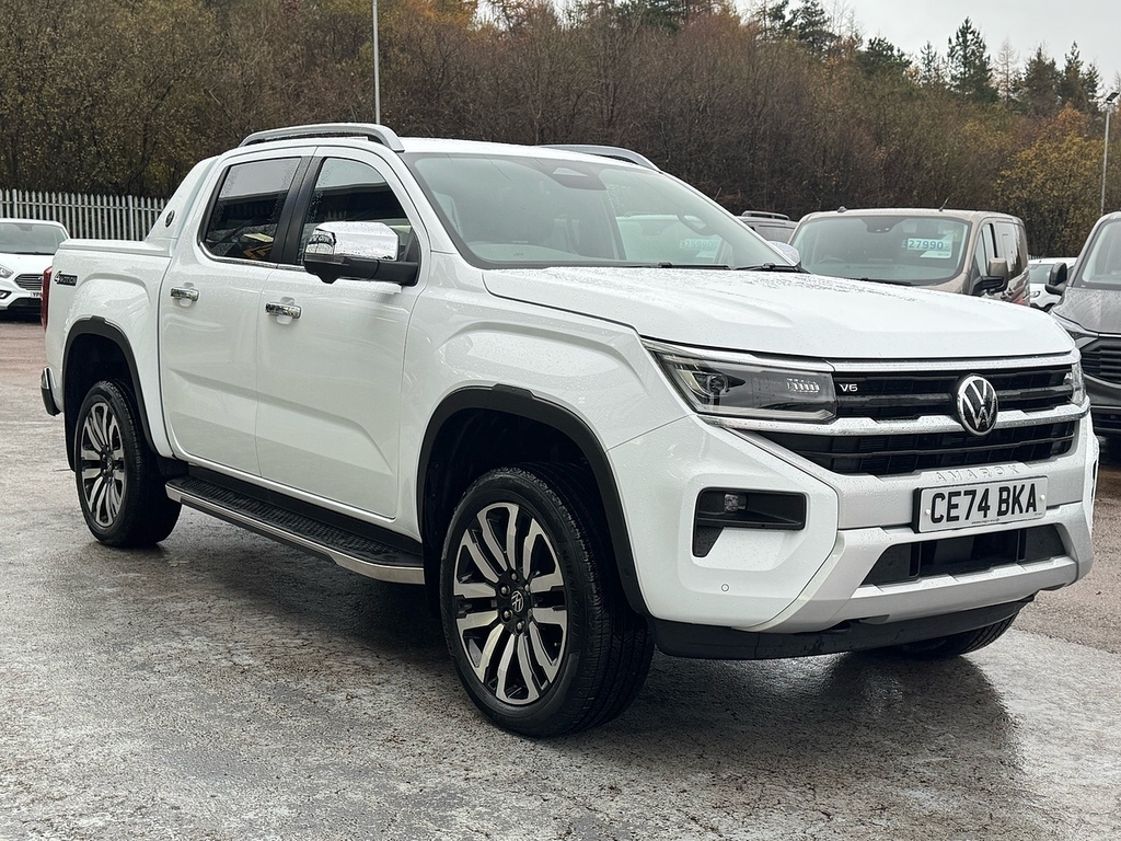 Volkswagen Amarok Tdi 3.0 V6 Aventura 240Ps 1 Owner 2 Keys With 360 White #3