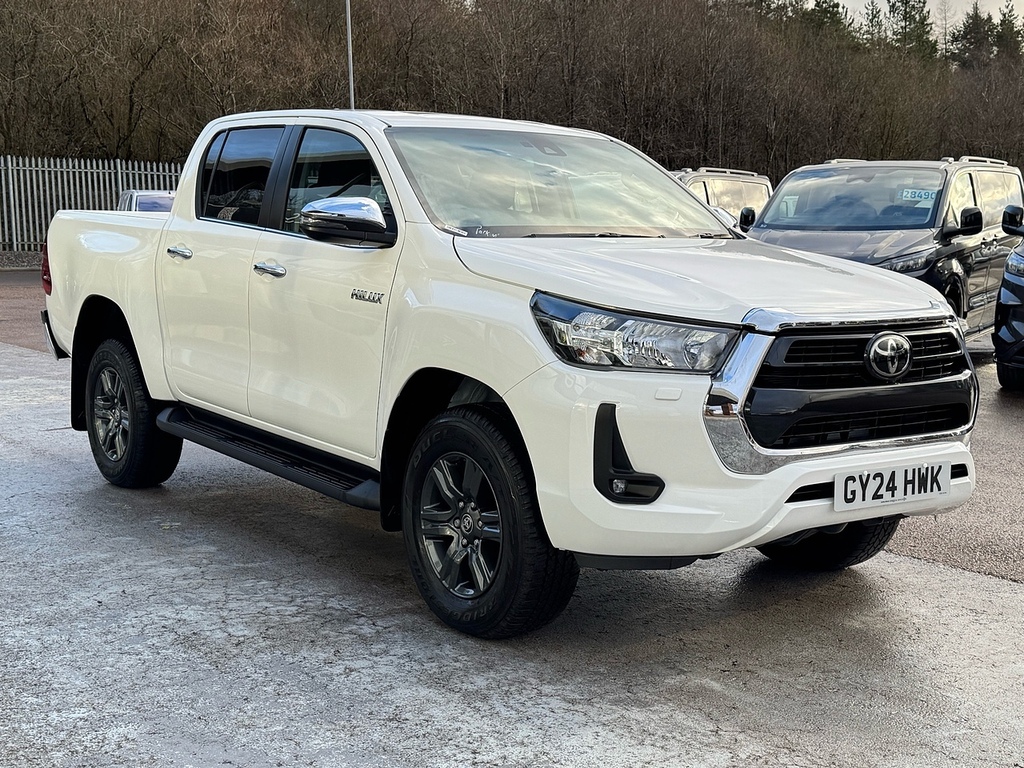 Toyota HILUX 150Ps Icon Euro 6 With Air Con, 17 Alloy Whe White #3