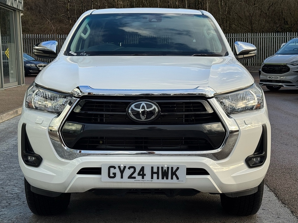 Toyota HILUX 150Ps Icon Euro 6 With Air Con, 17 Alloy Whe White #6