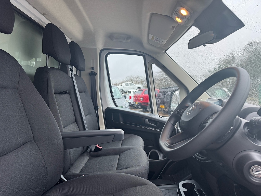 Citroen Relay Curtain Side L3 Bluehdi 140Ps 4.5M Body Length Wit White #3