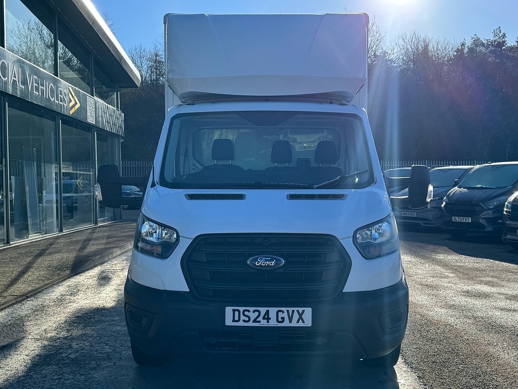 Ford Transit Custom 2.0 350 Ecoblue Leader L4 Luton 130Ps Euro 6 With DS24GVX White #5