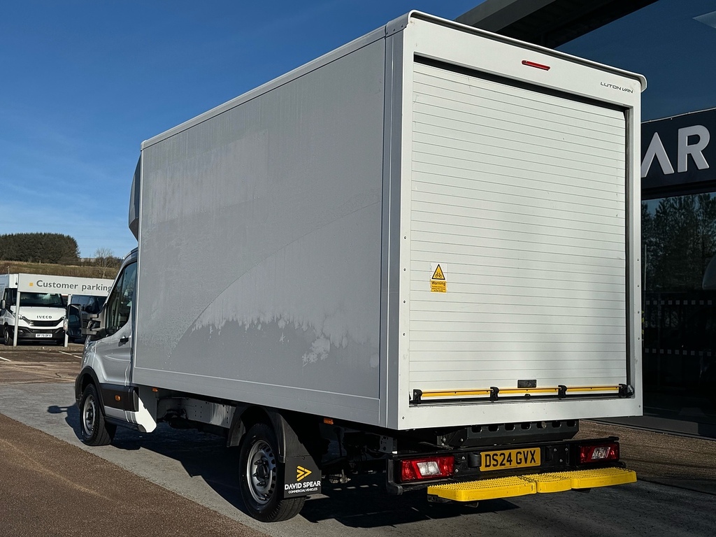 Ford Transit Custom 2.0 350 Ecoblue Leader L4 Luton 130Ps Euro 6 With DS24GVX White #3