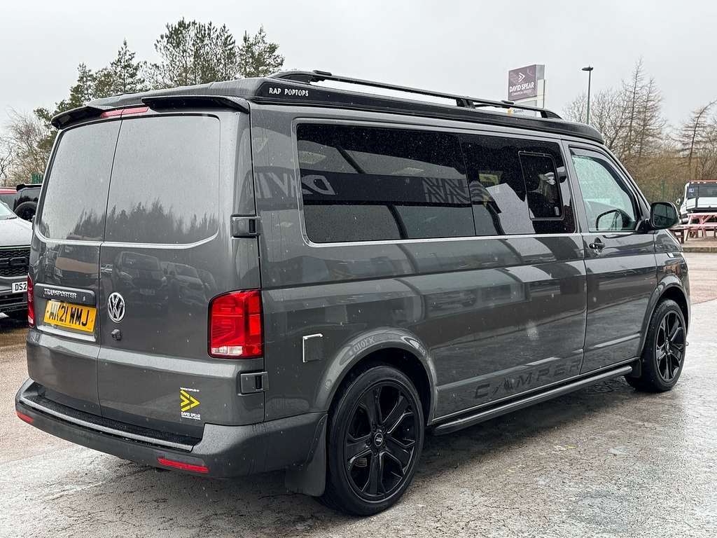 Volkswagen Transporter Tdi T30 Camper Conversion Lwb 110Ps Euro 6 With Po MK21WMJ Grey #2