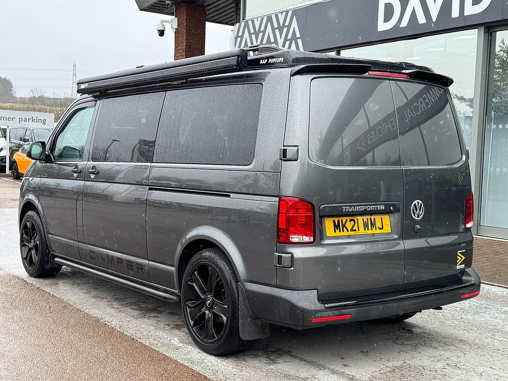 Volkswagen Transporter Tdi T30 Camper Conversion Lwb 110Ps Euro 6 With Po MK21WMJ Grey #4