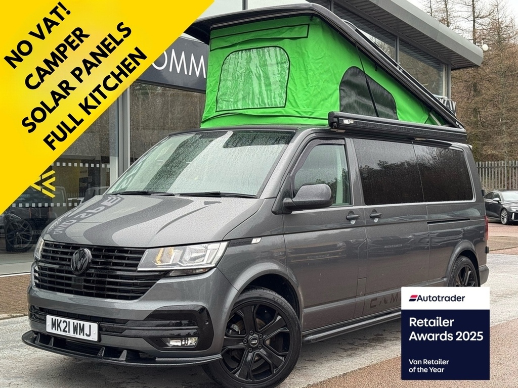 Volkswagen Transporter Tdi T30 Camper Conversion Lwb 110Ps Euro 6 With Po Grey