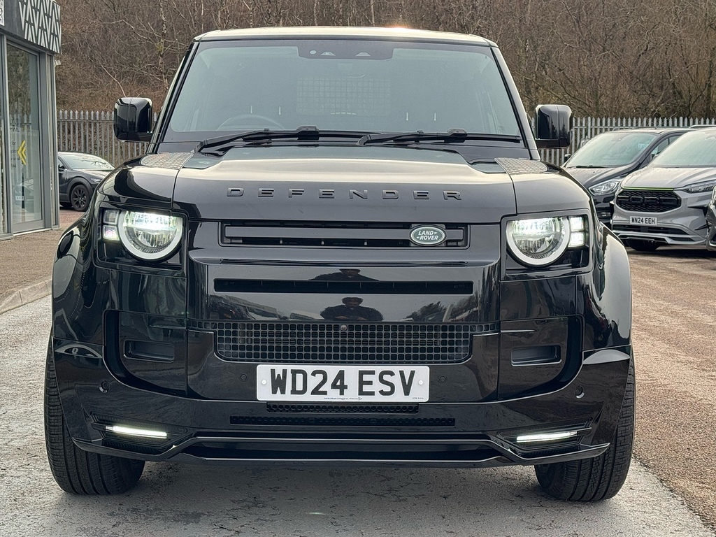Land Rover Defender 90 3.0 250Ps D250 Hard Top With Air Con, 360 Cameras, WD24ESV Black #6