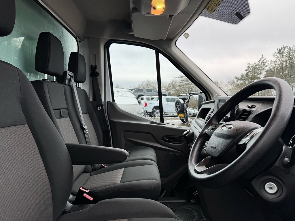 Ford Transit Custom 350 Ecoblue Leader 130Ps Luton L4 Euro 6 With Roll GN74LZA White #5