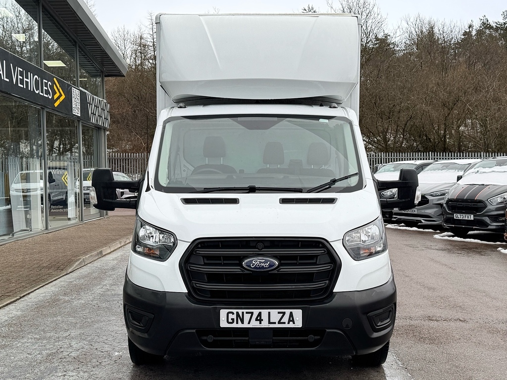 Ford Transit Custom 350 Ecoblue Leader 130Ps Luton L4 Euro 6 With Roll GN74LZA White #6