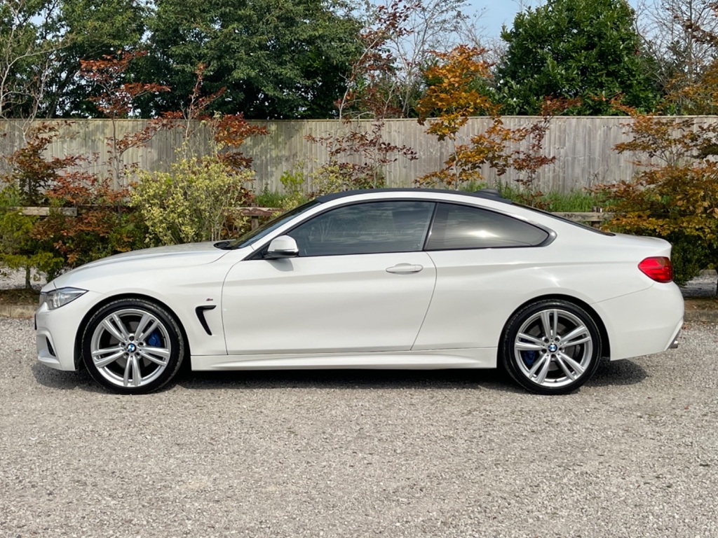 BMW 4 Series Gran Coupe 2.0 420D M Sport Coupe YP14KHV White #5