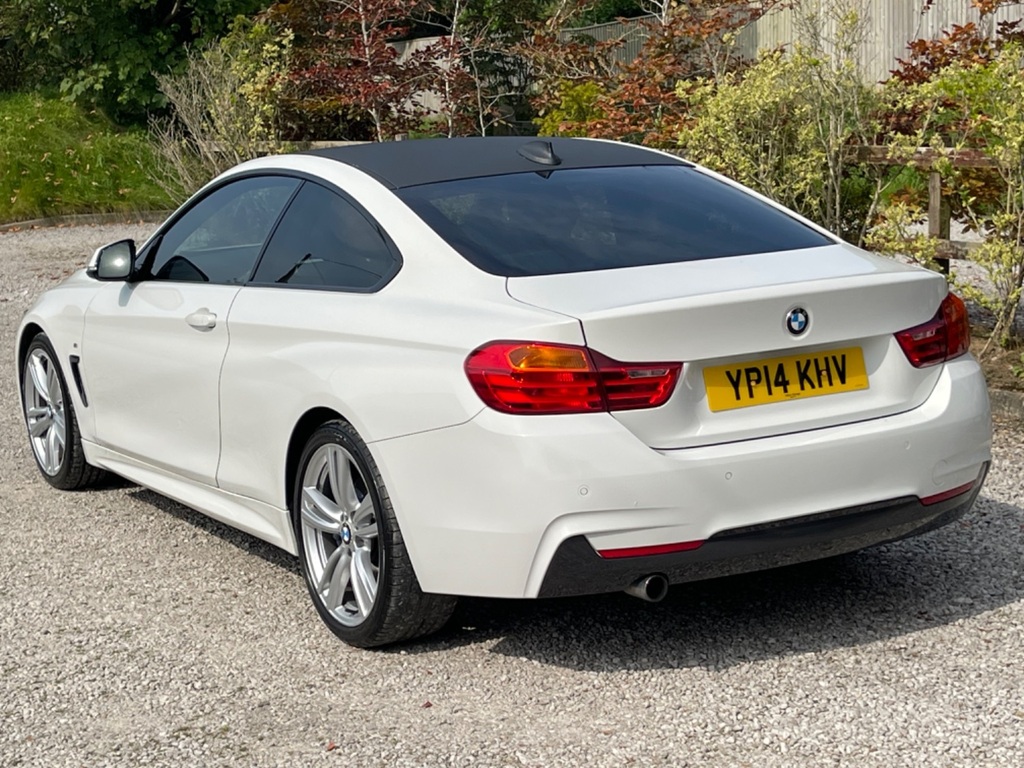 BMW 4 Series Gran Coupe 2.0 420D M Sport Coupe YP14KHV White #6