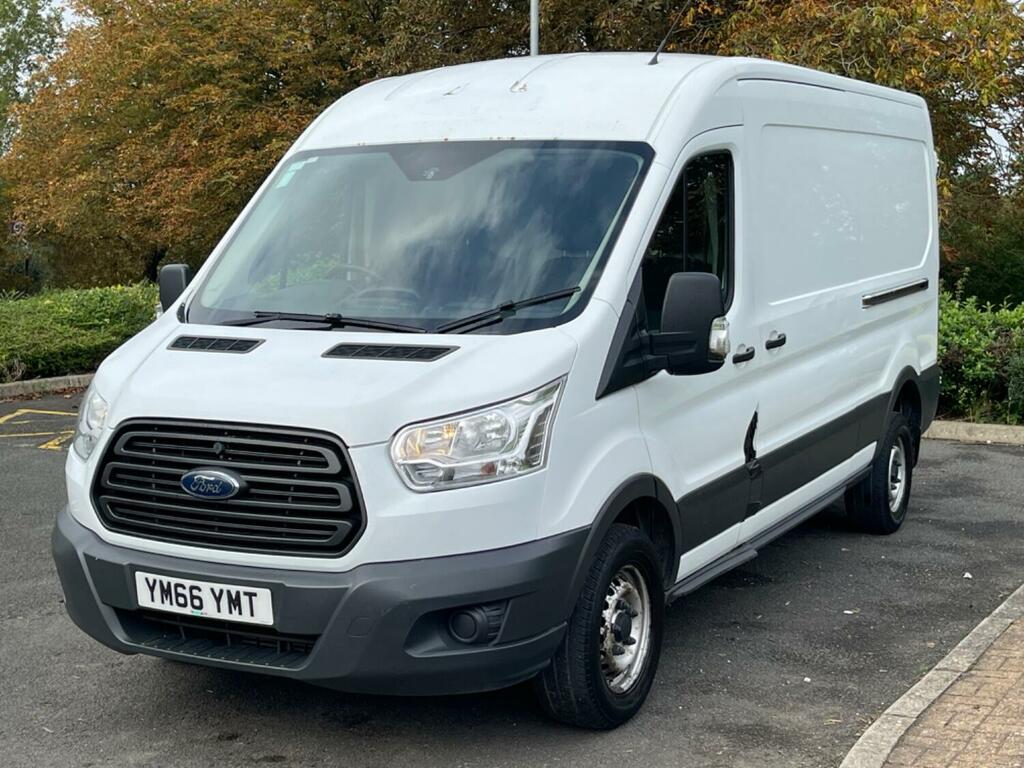 Ford Transit Custom 2.2 Tdci 350 L3 H2 YM66YMT White #4