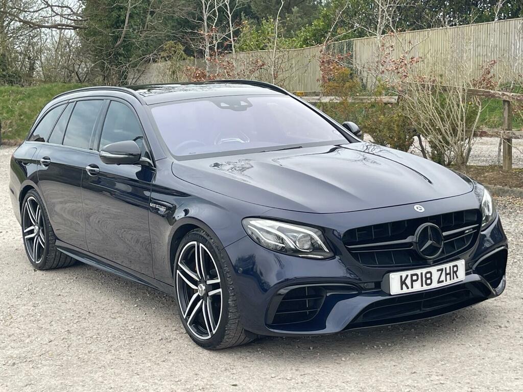 Mercedes-Benz E Class 4.0 E63 V8 Biturbo Amg S Blue