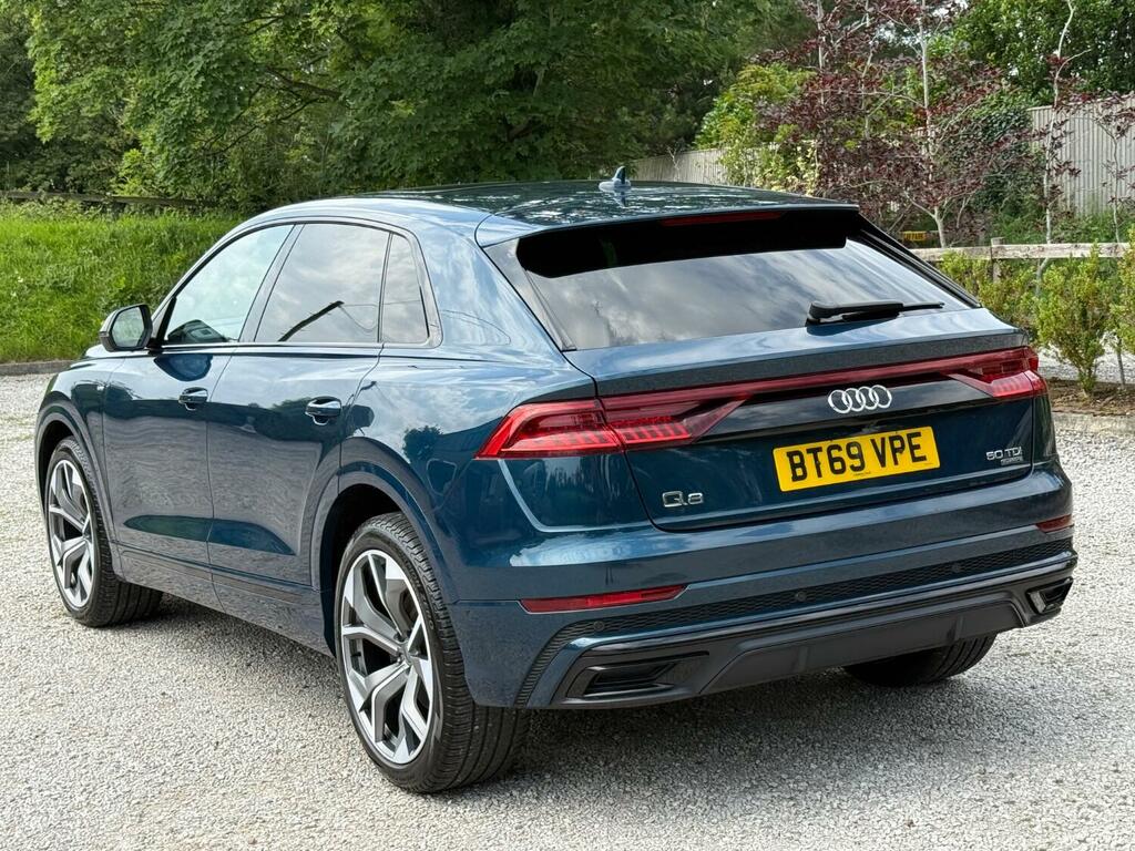 Audi Q8 3.0 Tdi V6 50 Edition 1 BT69VPE Blue #4