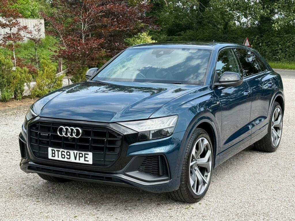 Audi Q8 3.0 Tdi V6 50 Edition 1 BT69VPE Blue #3