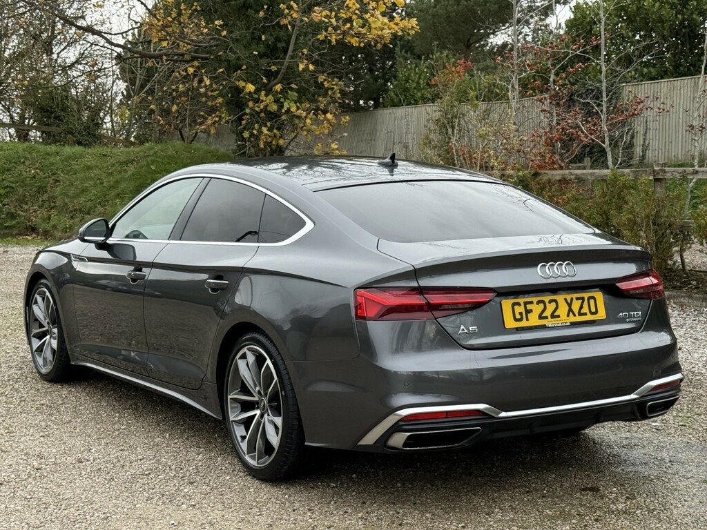 Audi A5 2.0 Tdi 40 S Line GF22XZO Grey #6
