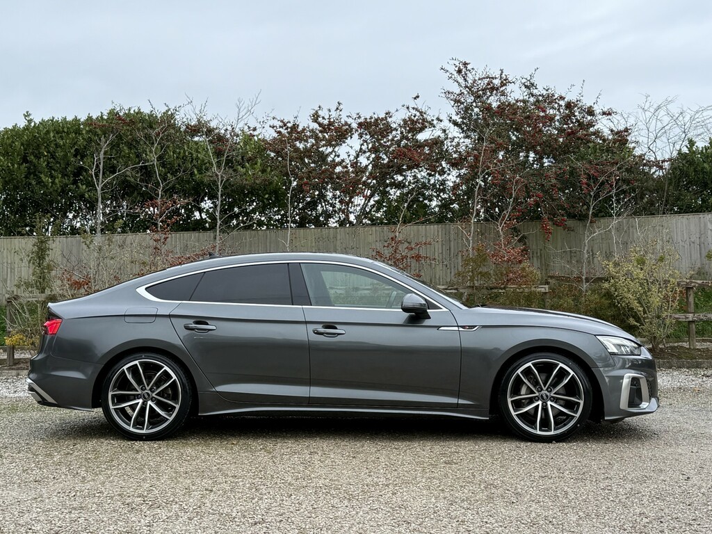 Audi A5 2.0 Tdi 40 S Line GF22XZO Grey #2