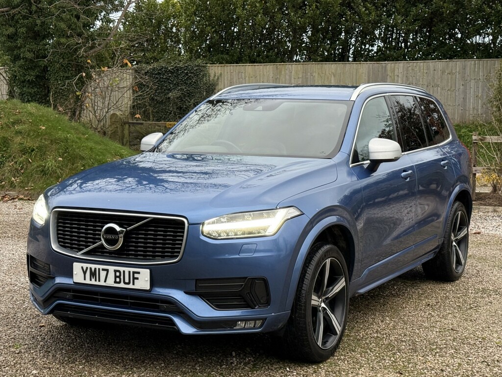 Volvo XC90 2.0 R-design D5 Powerpulse Awd YM17BUF Blue #3