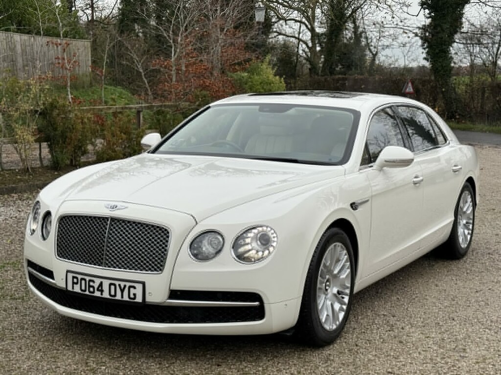 Bentley Flying Spur Saloon 2013 - 2018 PO64LYG White #4