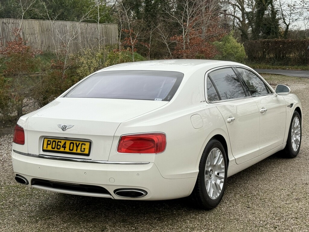 Bentley Flying Spur Saloon 2013 - 2018 PO64LYG White #3