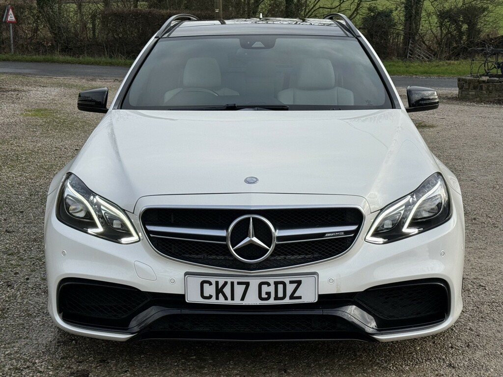 Mercedes-Benz E Class 5.5 E63 V8 Biturbo Amg White #5