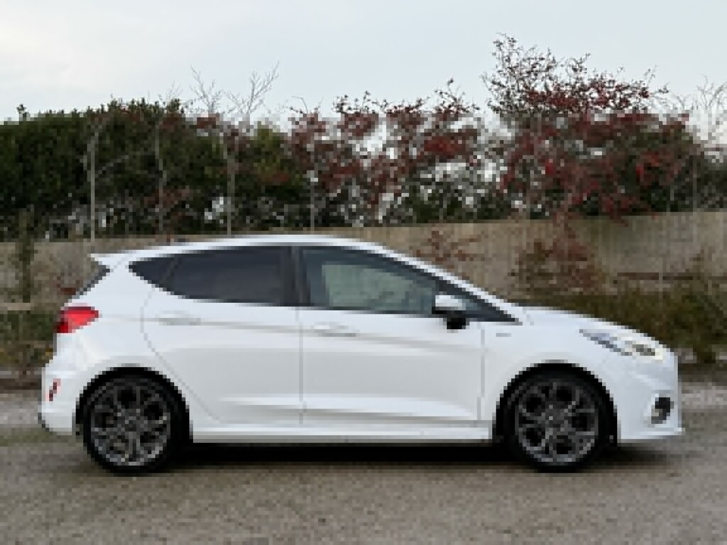 Ford Fiesta 1.0 T Ecoboost St-line BH19EBF White #2