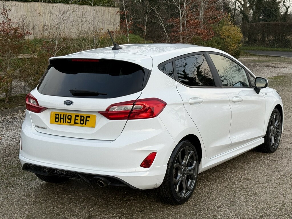 Ford Fiesta 1.0 T Ecoboost St-line BH19EBF White #3