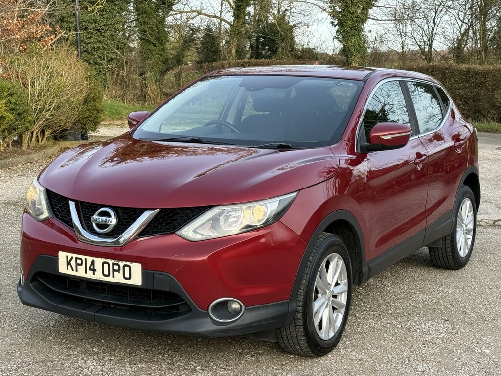 Nissan Qashqai 1.5 Dci Acenta KP14OPO Red #4
