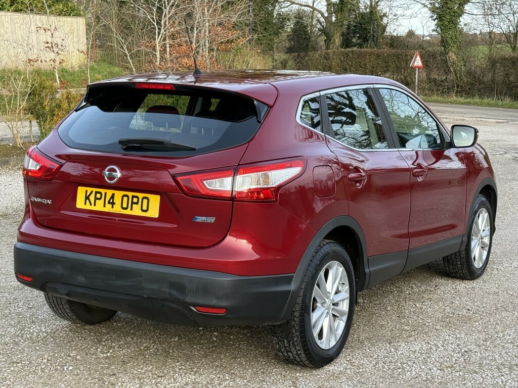 Nissan Qashqai 1.5 Dci Acenta KP14OPO Red #3
