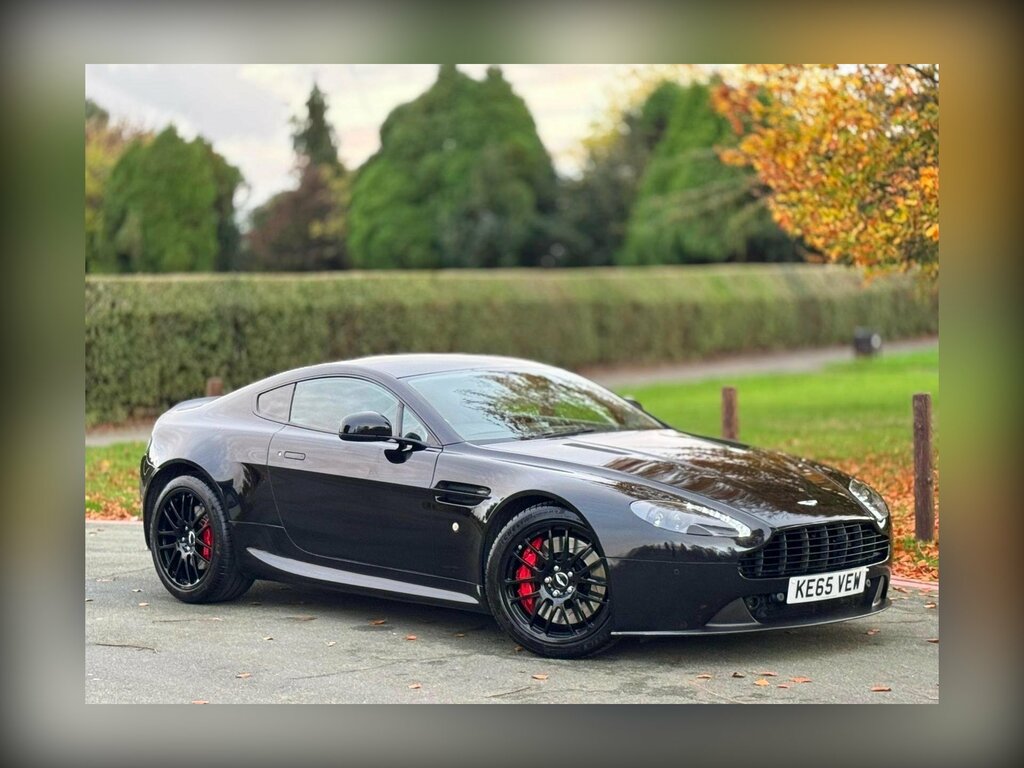 Aston Martin Vantage 4.7 V8 Sportshift II Euro 6 KE65VEW Black #5