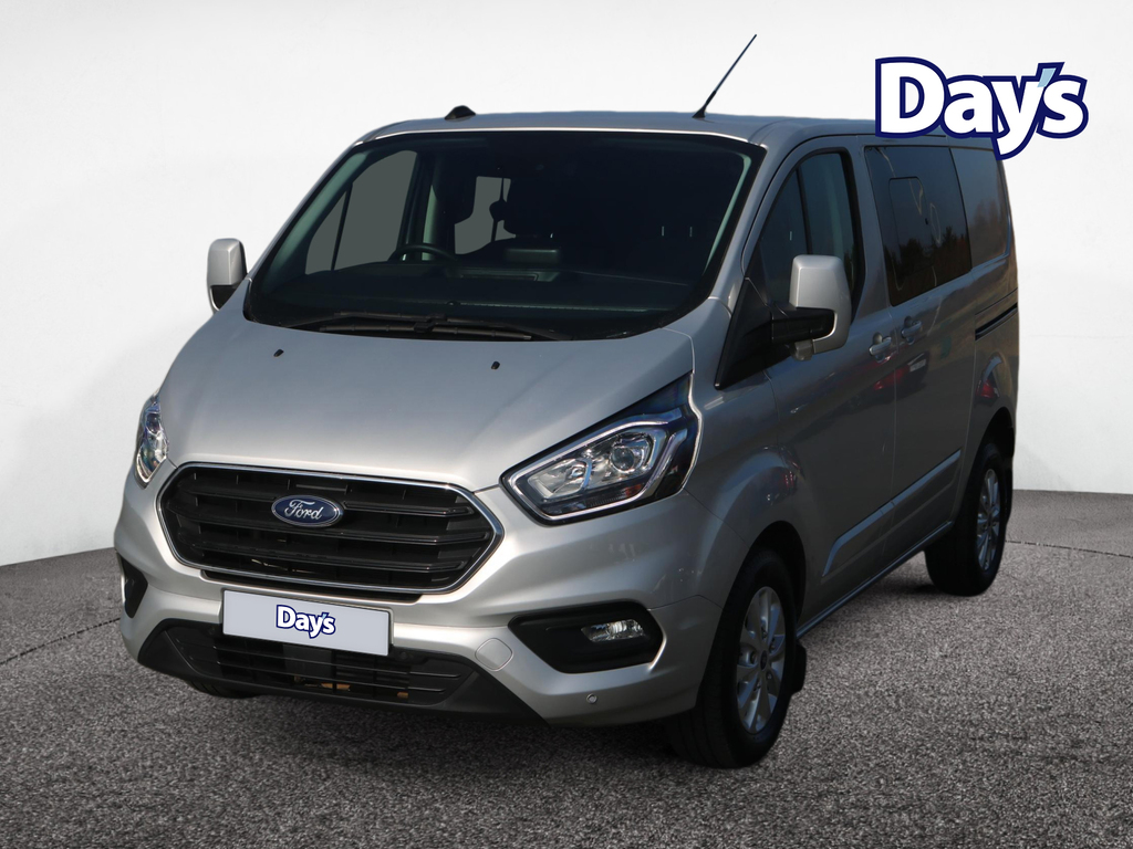 Ford Transit Custom 2.0 300 Ecoblue Limited Crew Van Double Cab Di YF23TNN Silver #3