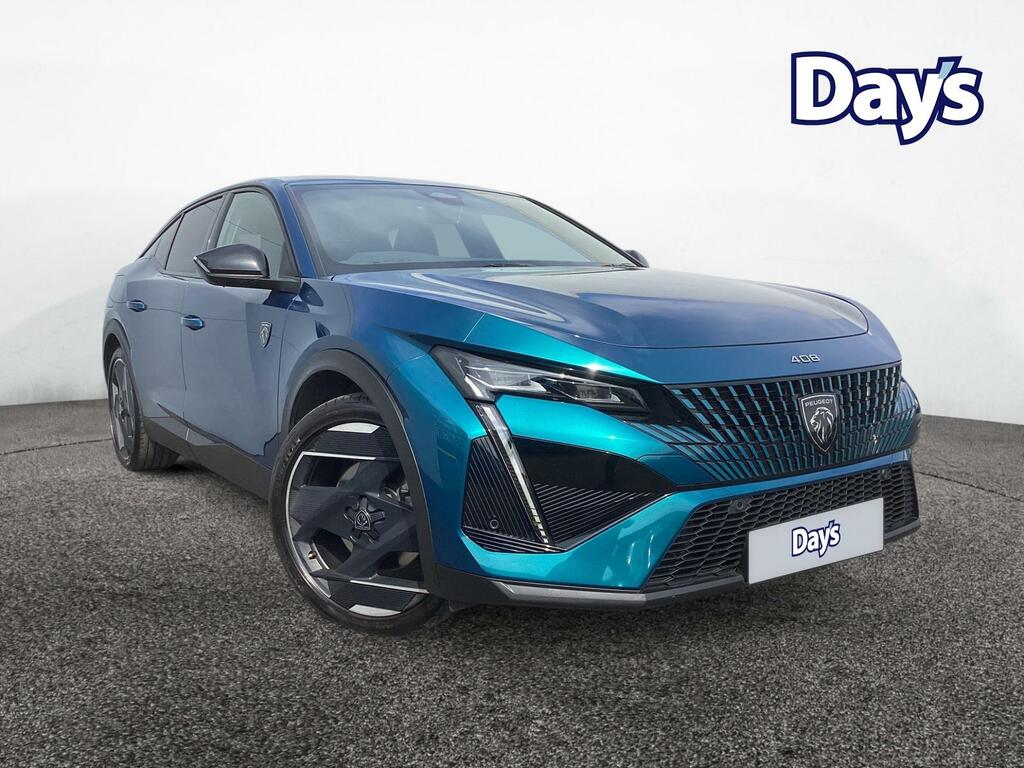 Peugeot 408 1.6 12.4Kwh Gt Fastback Plug-in Hybrid Blue