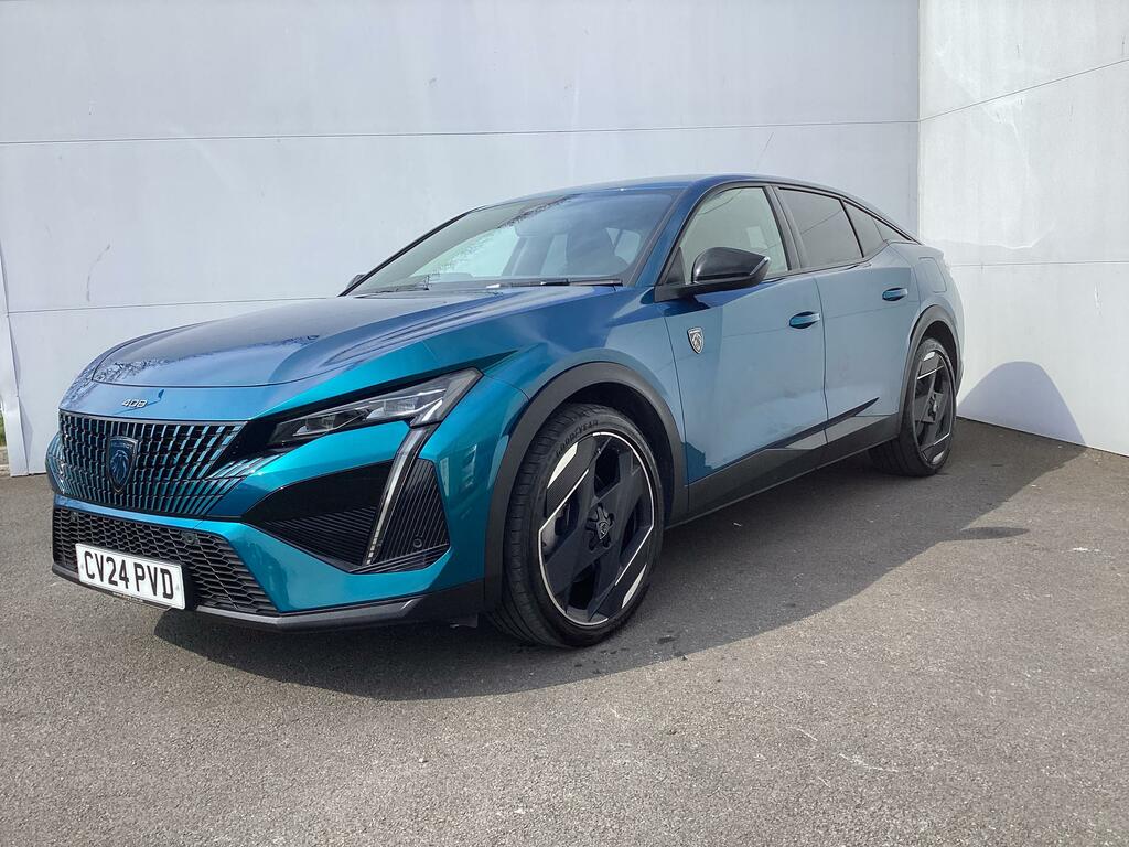 Peugeot 408 1.6 12.4Kwh Gt Fastback Plug-in Hybrid CV24PVD Blue #4