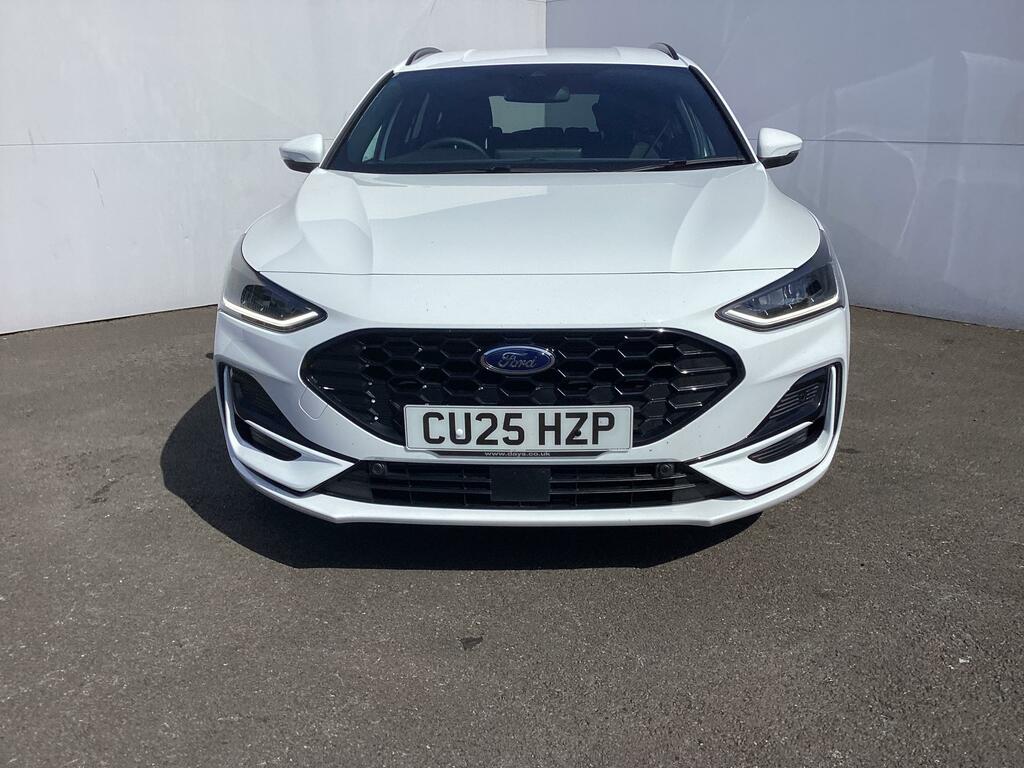 Ford Focus 1.0T Ecoboost Mhev St-line Estate Hybri CU25HZP White #4