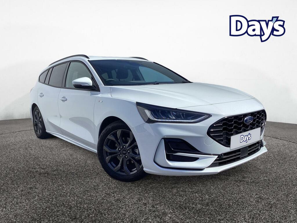 Ford Focus 1.0T Ecoboost Mhev St-line Estate Hybri White