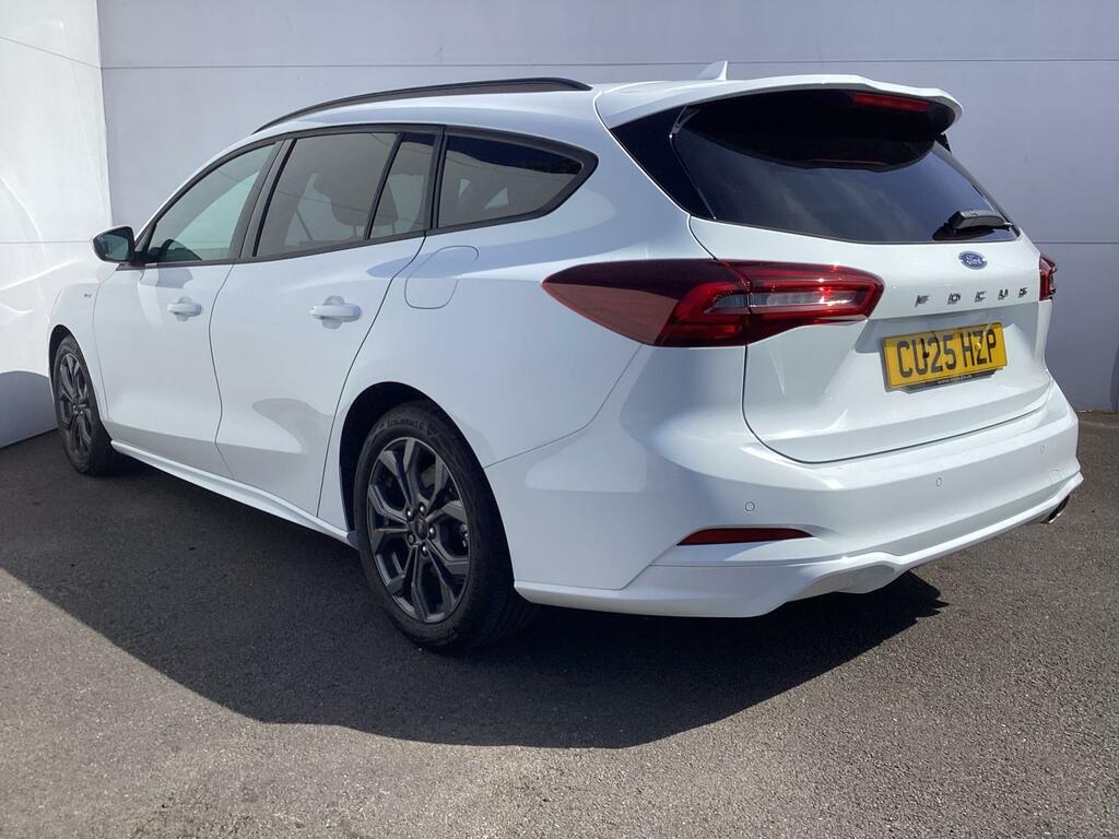 Ford Focus 1.0T Ecoboost Mhev St-line Estate Hybri CU25HZP White #6
