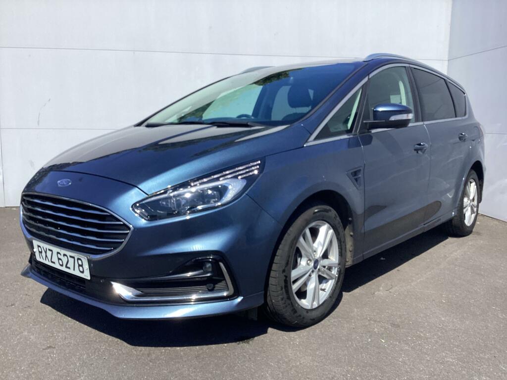 Ford S-Max 2.0 Ecoblue Titanium Mpv Euro 6 S RXZ6278 Blue #4