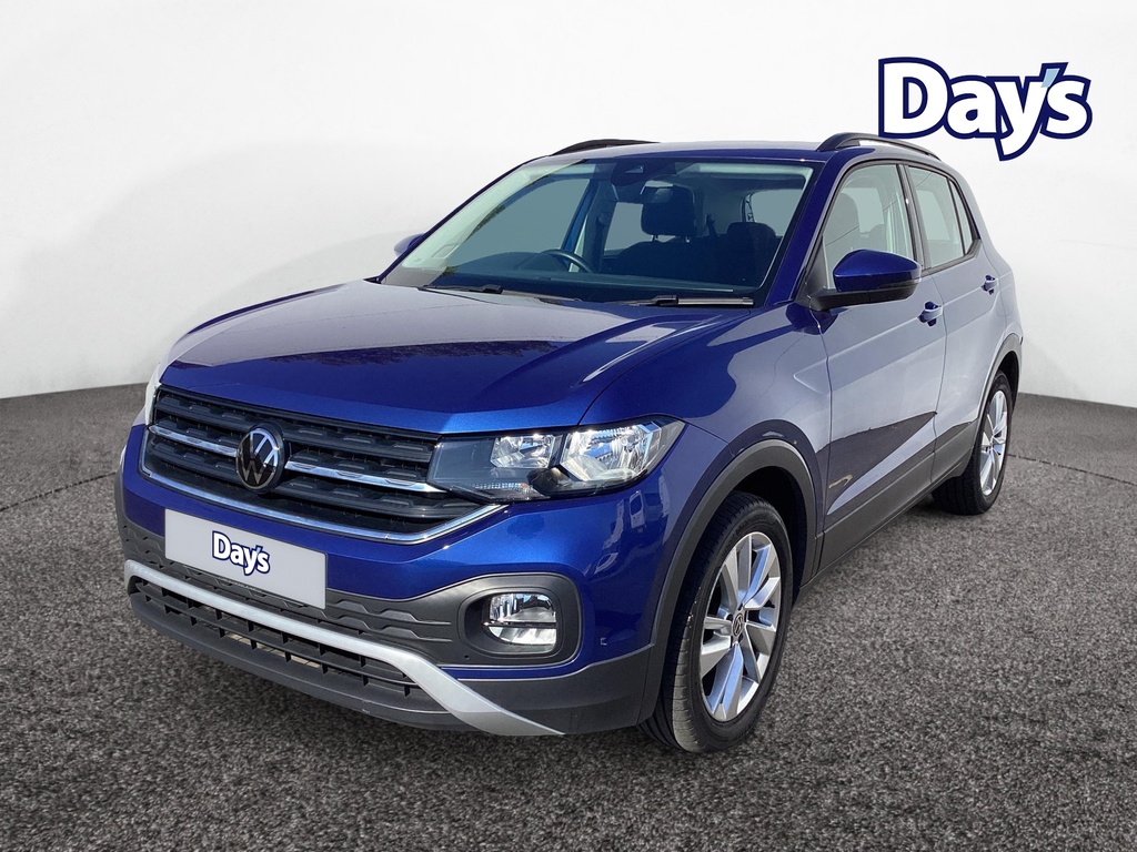 Volkswagen T-Cross 1.0 Tsi Se Suv Euro 6 Ss 95 CF23WGK Blue #4