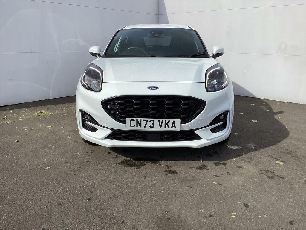 Ford Puma 1.0T Ecoboost Mhev St-line X Suv Hybrid CN73VKA White #3