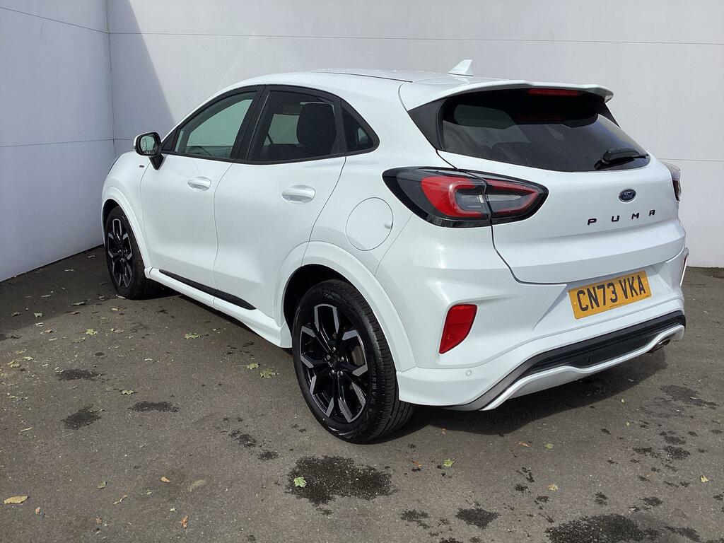 Ford Puma 1.0T Ecoboost Mhev St-line X Suv Hybrid CN73VKA White #5