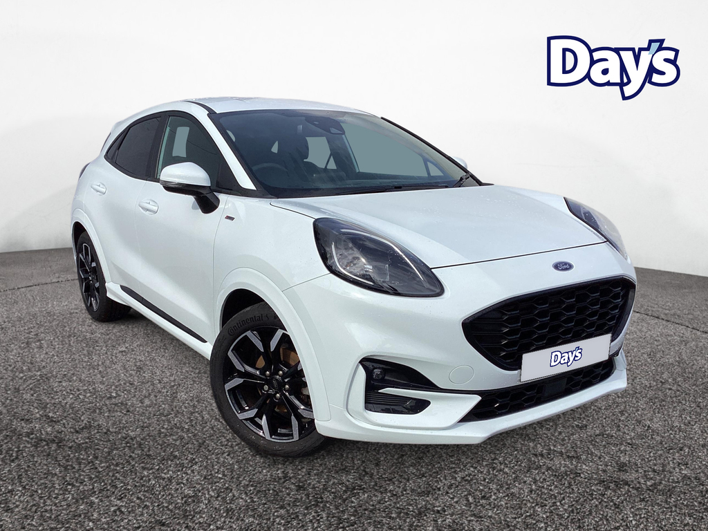 Ford Puma 1.0T Ecoboost Mhev St-line X Suv Hybrid CN73VKA White