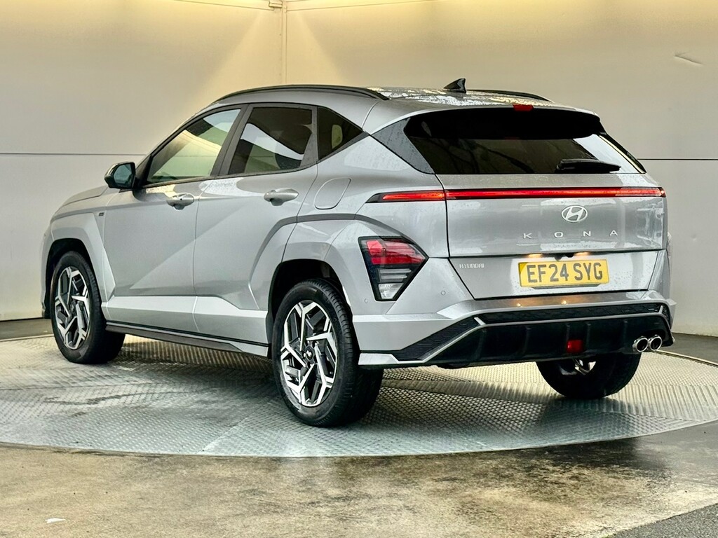 Hyundai Kona 1.6 T-gdi N Line S Suv Euro 6 S Silver #5