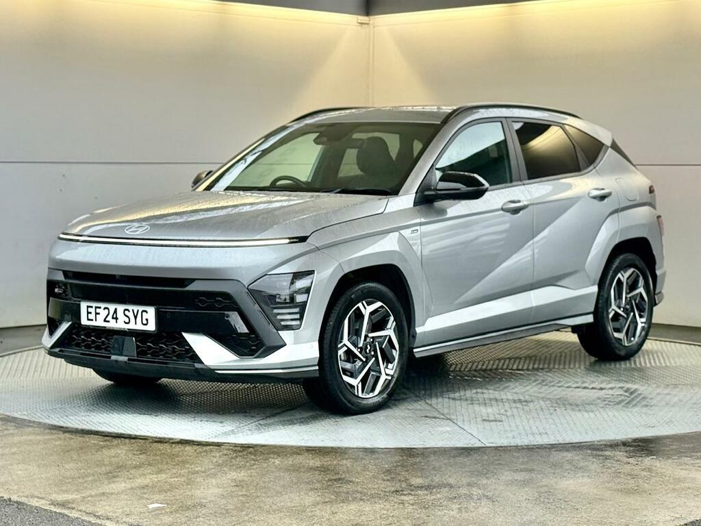Hyundai Kona 1.6 T-gdi N Line S Suv Euro 6 S Silver #3