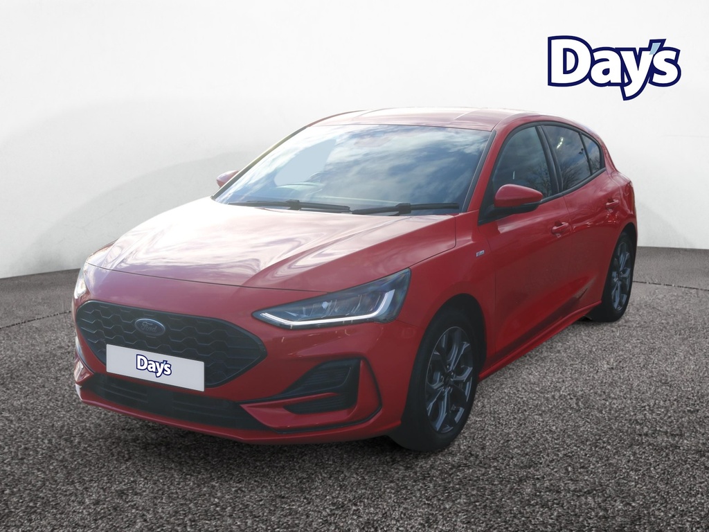 Ford Focus 1.0T Ecoboost Mhev St-line Edition Hatchback P CV72LWX Red #3
