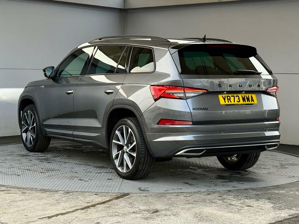Skoda Kodiaq 1.5 Tsi Act Sportline Suv Dsg Euro 6 S YR73WWA Grey #5