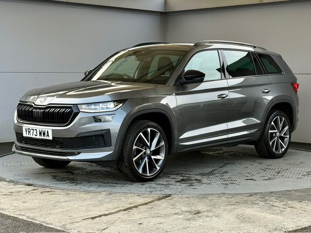 Skoda Kodiaq 1.5 Tsi Act Sportline Suv Dsg Euro 6 S YR73WWA Grey #3