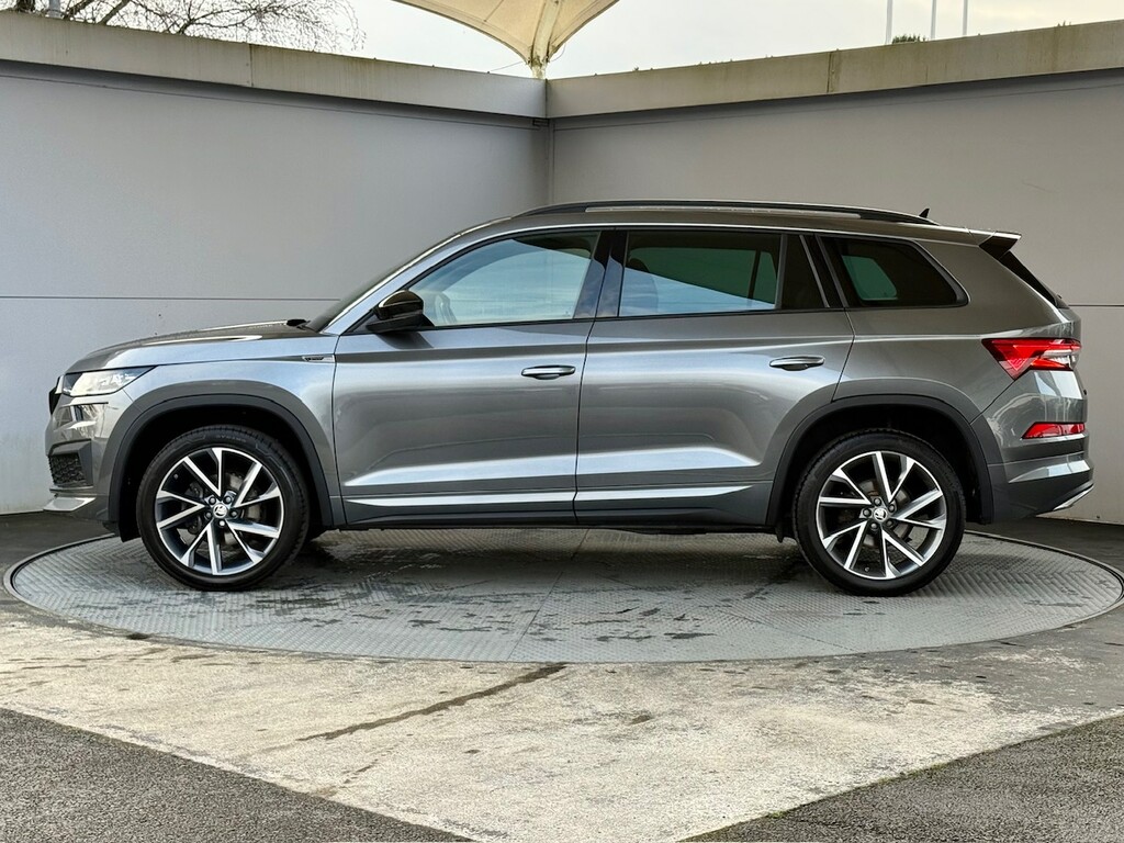 Skoda Kodiaq 1.5 Tsi Act Sportline Suv Dsg Euro 6 S YR73WWA Grey #4