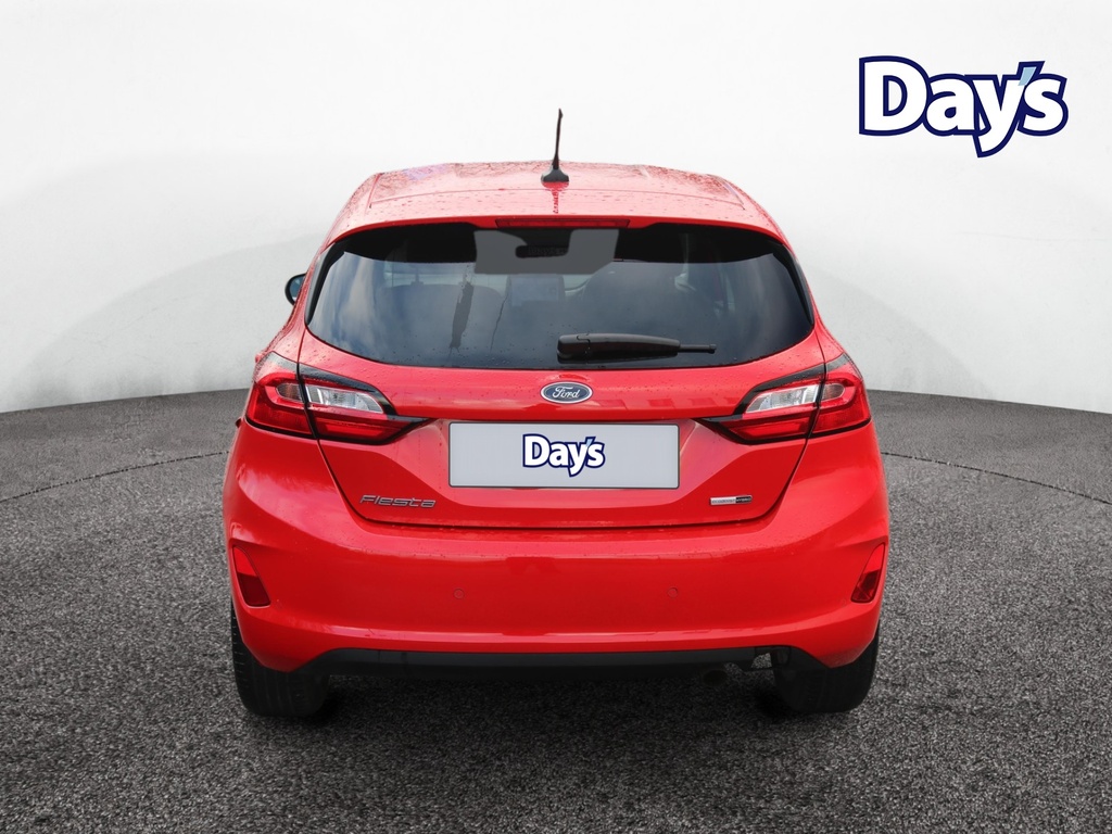 Ford Fiesta 1.0T Ecoboost Mhev Titanium Hatchback H RO72YTJ Red #6