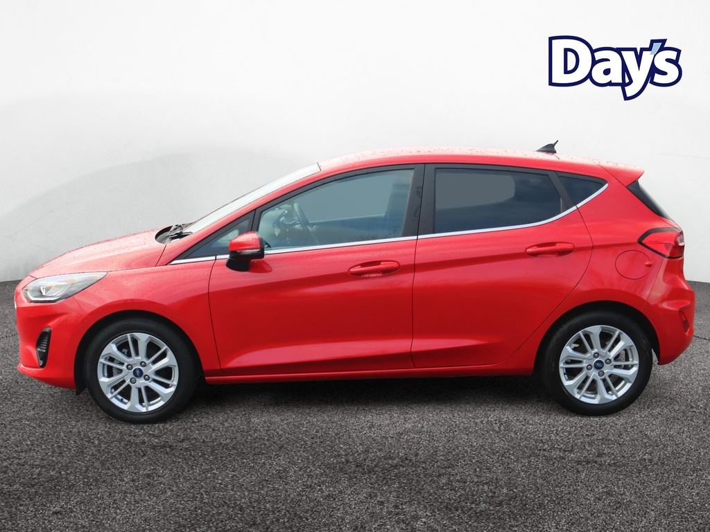 Ford Fiesta 1.0T Ecoboost Mhev Titanium Hatchback H RO72YTJ Red #4