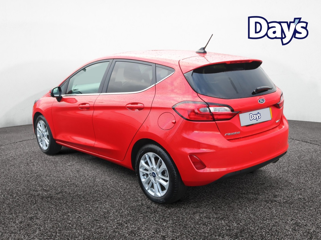 Ford Fiesta 1.0T Ecoboost Mhev Titanium Hatchback H RO72YTJ Red #5
